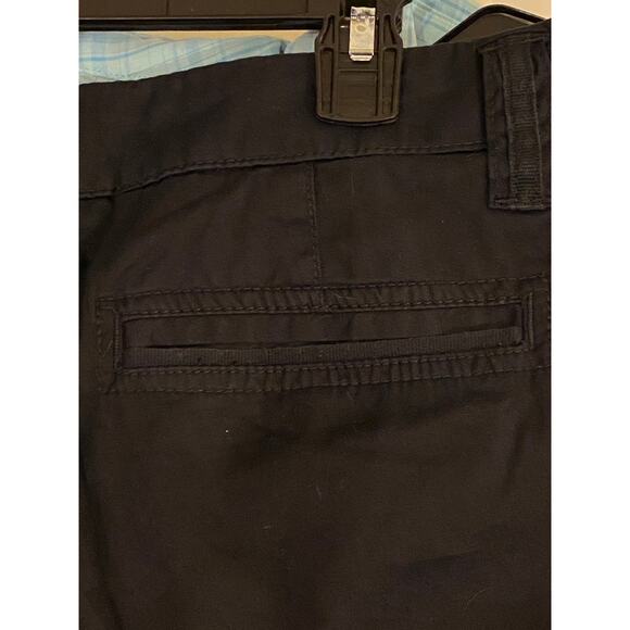 NWT JCPenney Boyfriend Chino Crop Black Pants Womens Size 14 - Picture 12 of 12